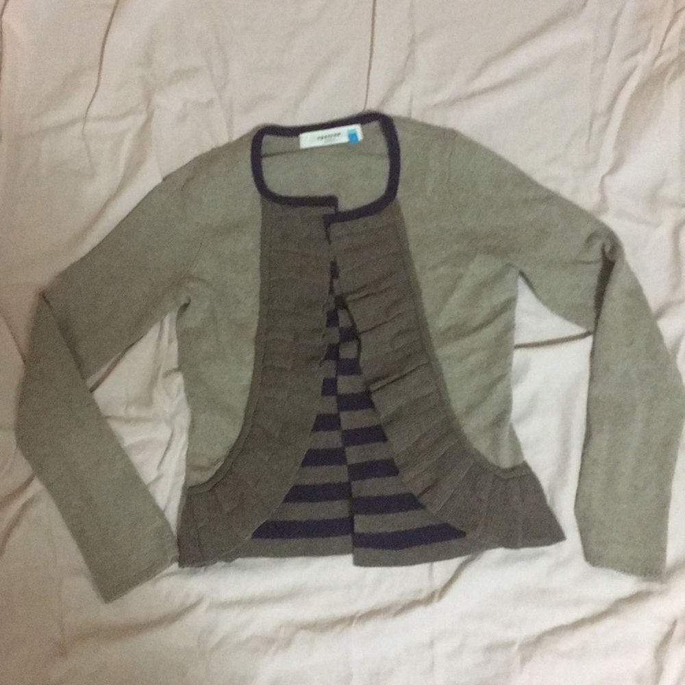 Anthropologie Sparrow Masked Luxe Wool Cardigan